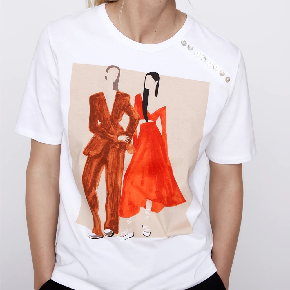 COMBINATION GIRLS T-SHIRT - Picture 5 of 5